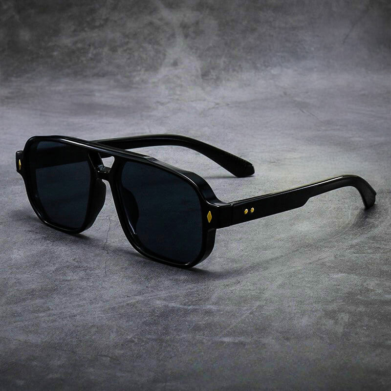 Bold oversized tinted sunglasses for men | Mason -5