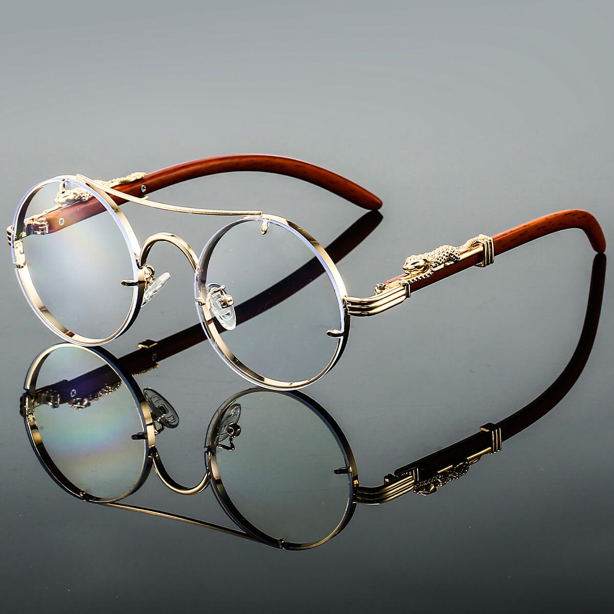 Lightweight polarised UV400 sunglasses for men | Panthera Onca -7