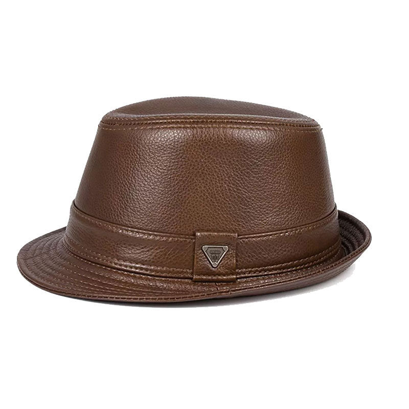 Structured short brim fedora hat with firm crown for men | Montaire