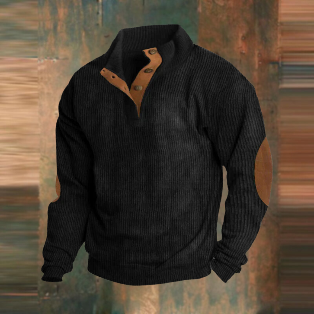 Casual Quarter Zip Sweater Pullover for men | Nolan