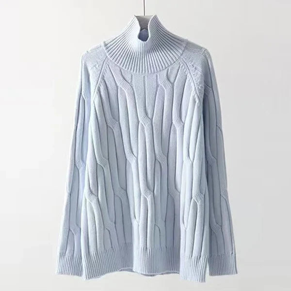 Soft knit turtleneck lounge set for women | Noelle Haven