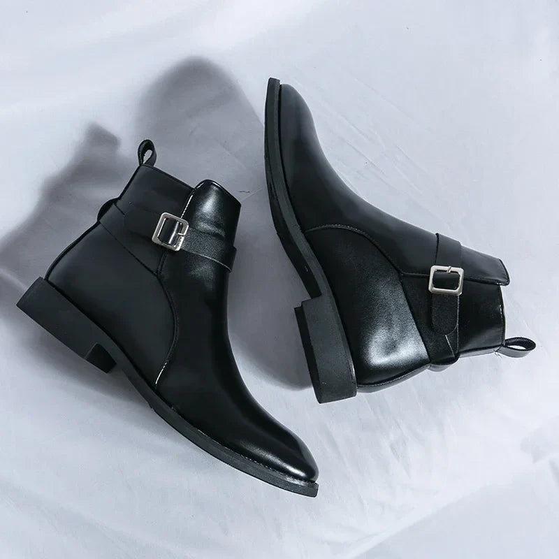Classic Side Zip Chelsea Boots for men | Renzo