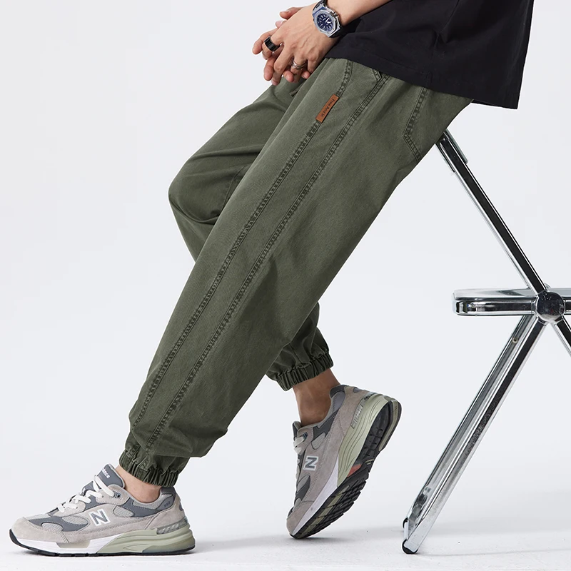 Relaxed everyday casual joggers for men -7