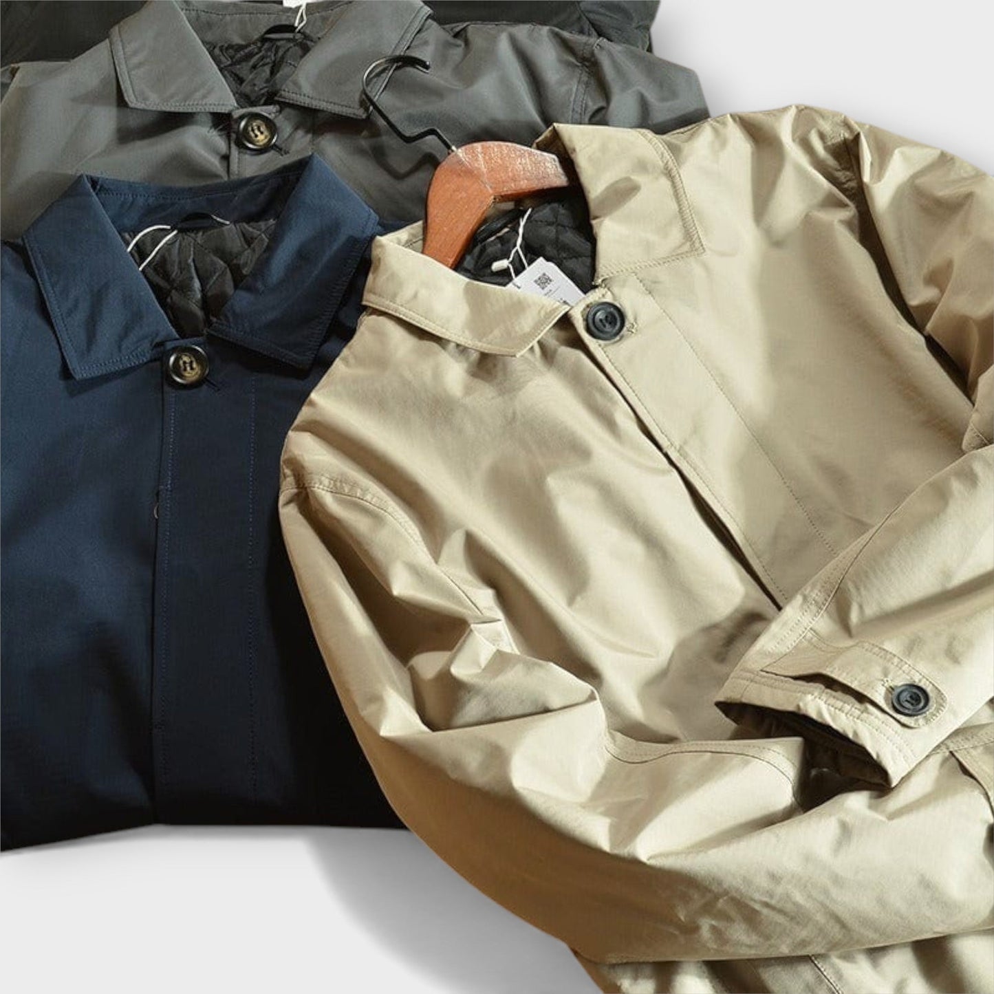 Classic tailored everyday trench coat for men | Westmoor -8