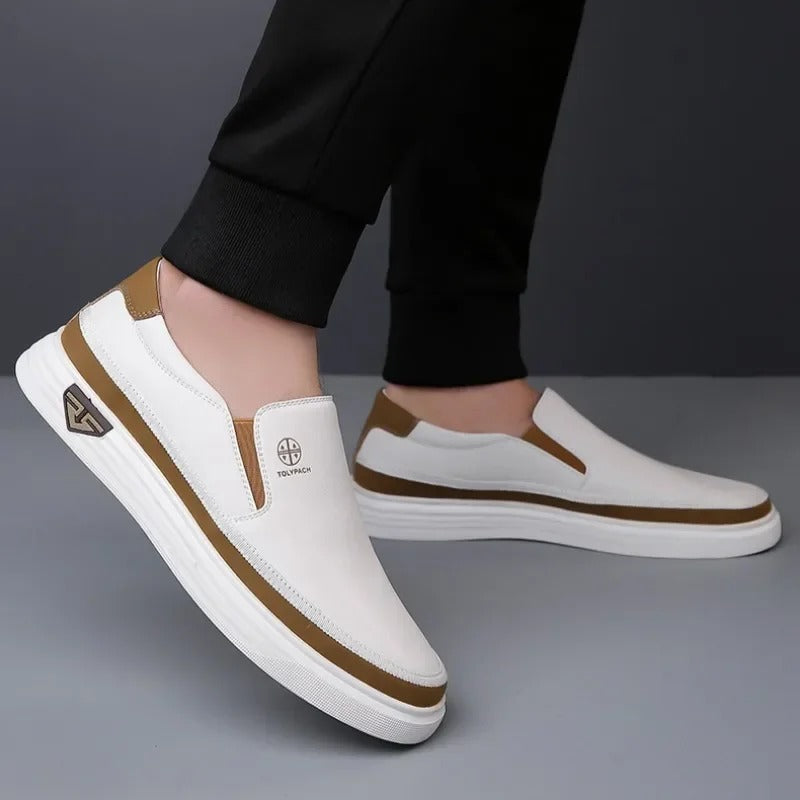Comfortable classic casual slip-on for men | The Whitman -12