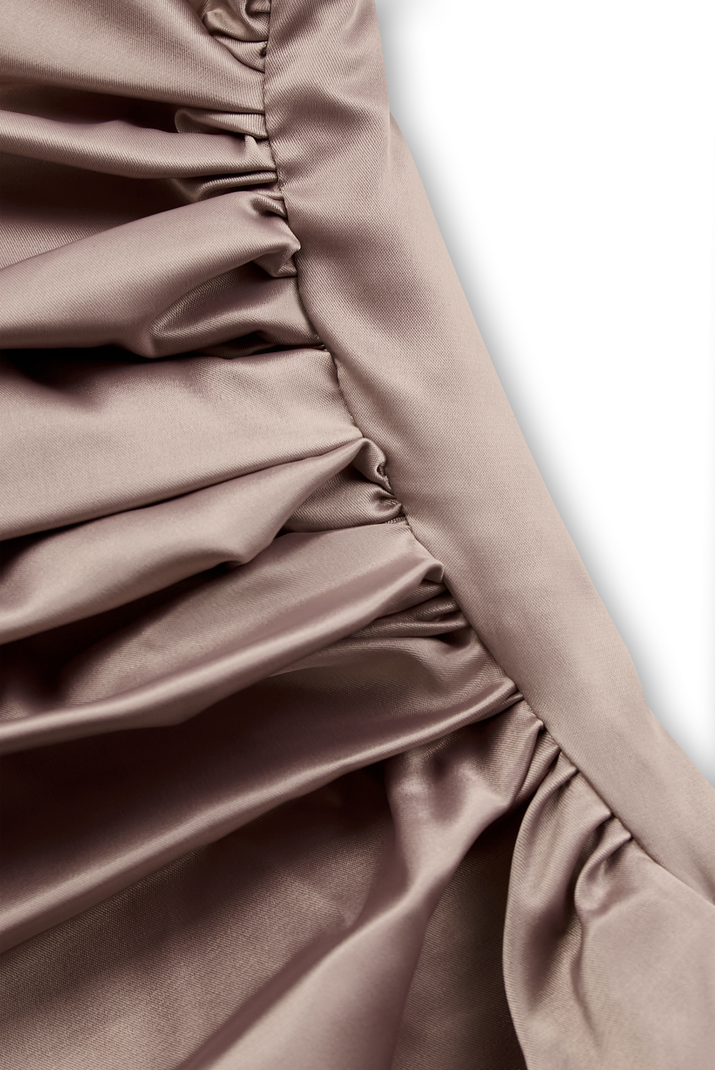 Champagne One-Shoulder Gown for women | Aurevina