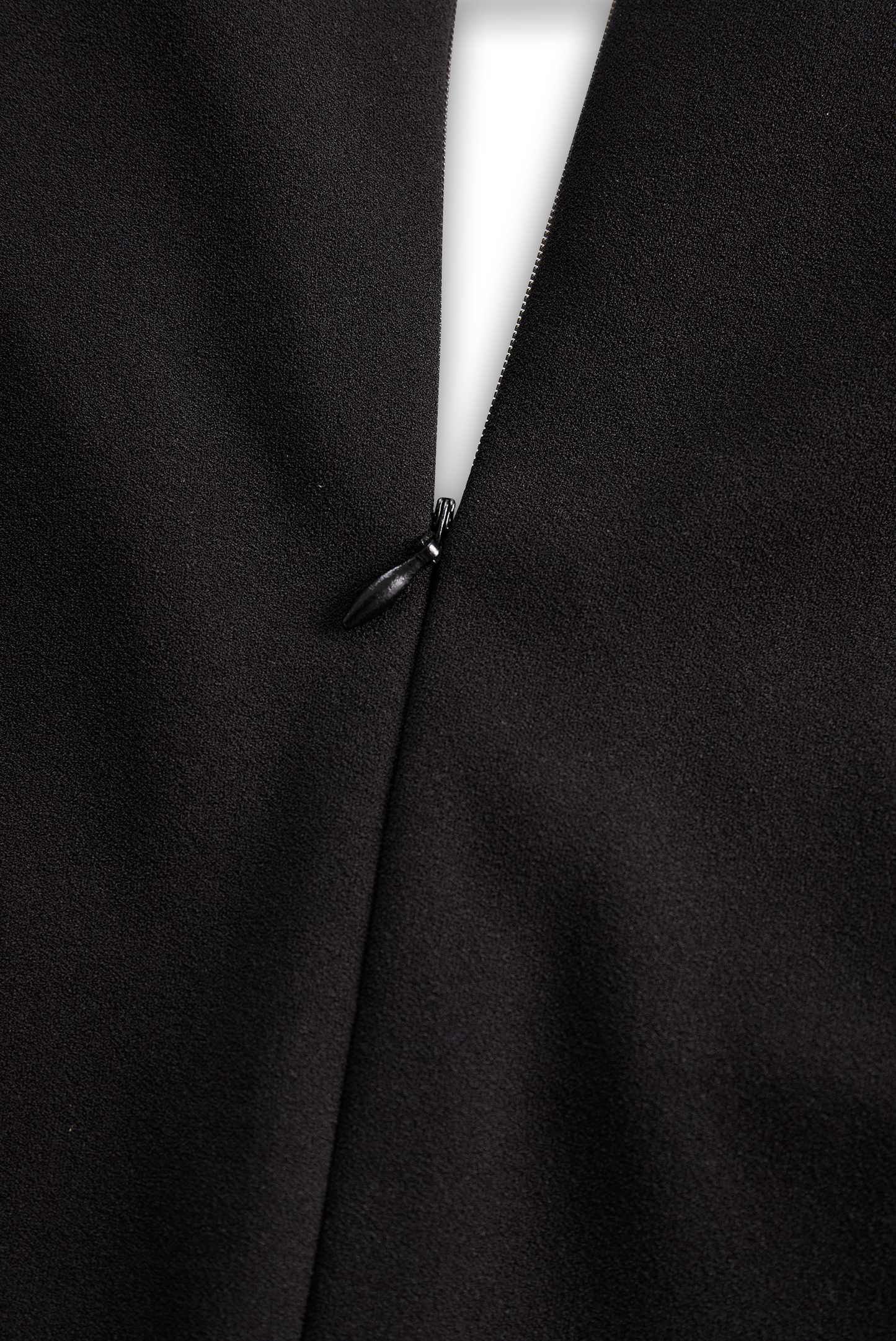 Black Belted Sheath Dress with Mandarin Collar for women | Arvella