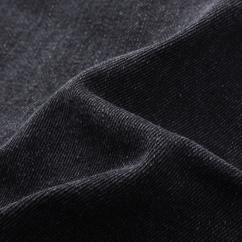 Structured cotton blend blazer with contrast stitching for men | Calder