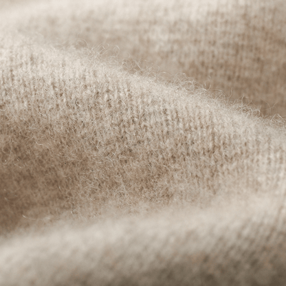 Refined button front knit jacket with ribbed detailing for men | Caelric