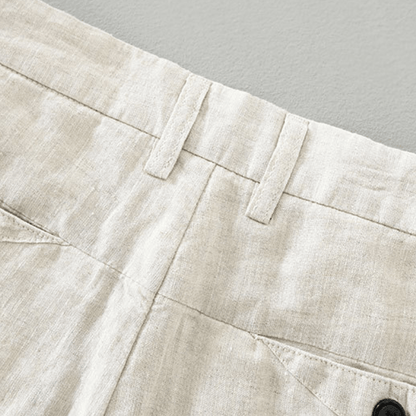 Lightweight tapered warm weather pants with soft waistband for men | Arvello