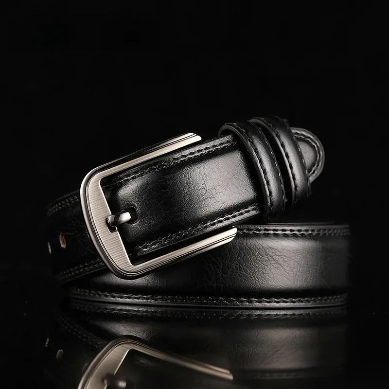Classic durable 100% cowhide leather belt for men | Heritage -10