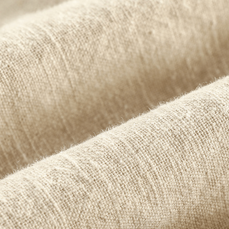 Relaxed tapered cropped pants with elastic waistband for men | Zevan