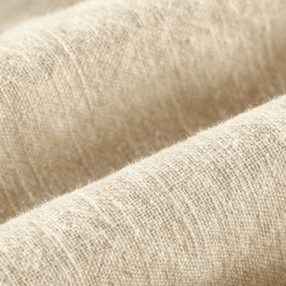 Relaxed tapered cropped pants with elastic waistband for men | Zevan