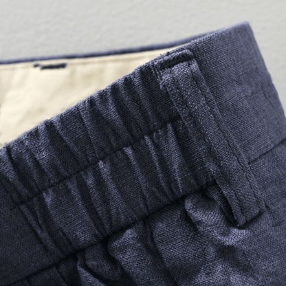 Lightweight tapered warm weather pants with soft waistband for men | Arvello