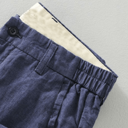 Lightweight tapered warm weather pants with soft waistband for men | Arvello
