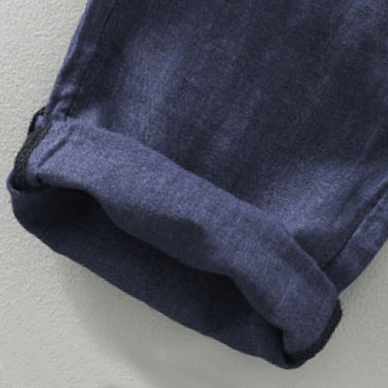 Lightweight tapered warm weather pants with soft waistband for men | Arvello