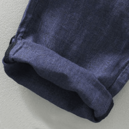 Lightweight tapered warm weather pants with soft waistband for men | Arvello