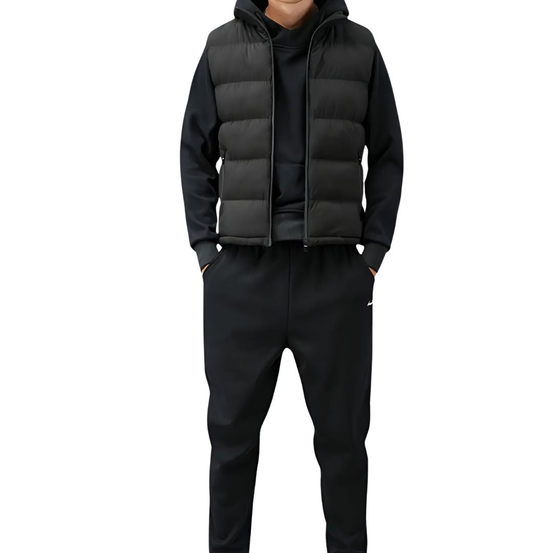 Lightweight waterproof zip-up gilet for men | Orion -1