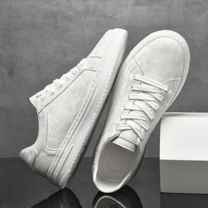 Clean stitched everyday classic sneakers for men | Belmont -11