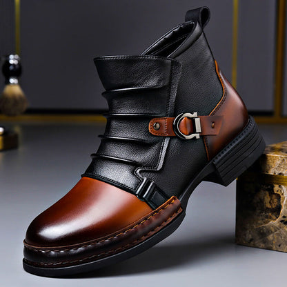 Classic polished genuine leather boots for men | Willson -1
