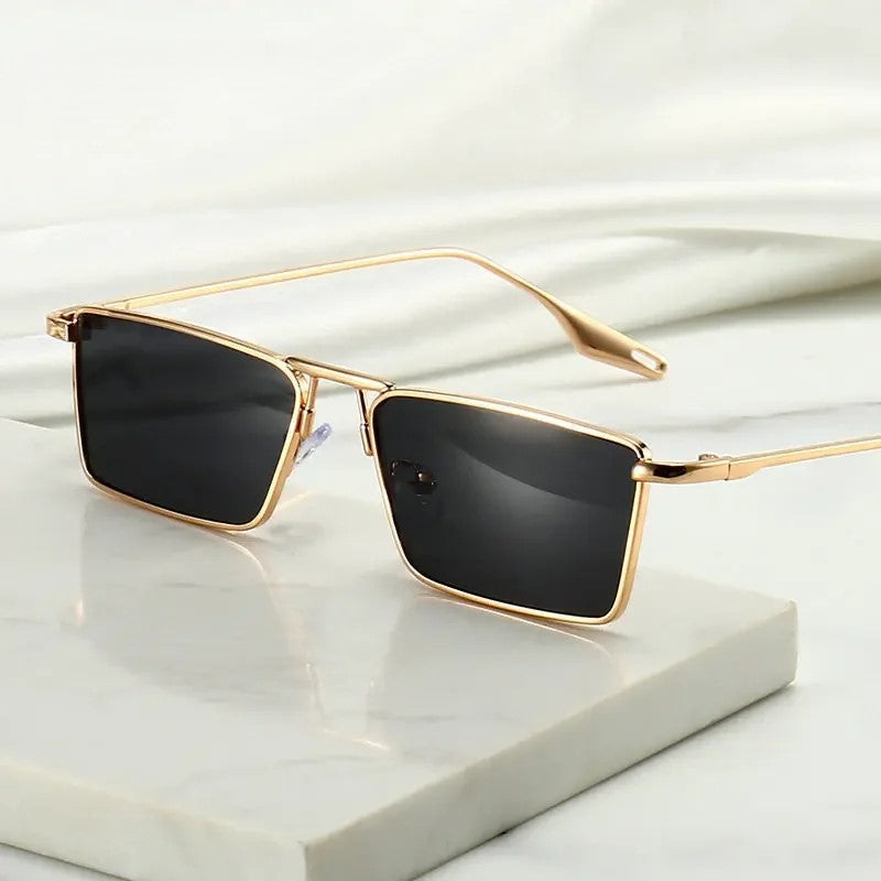 Square frame polarised UV400 sunglasses for men | Avant -7