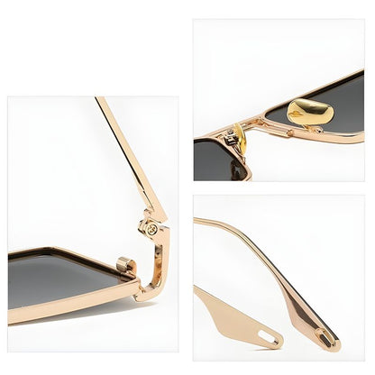 Square frame polarised UV400 sunglasses for men | Avant -9