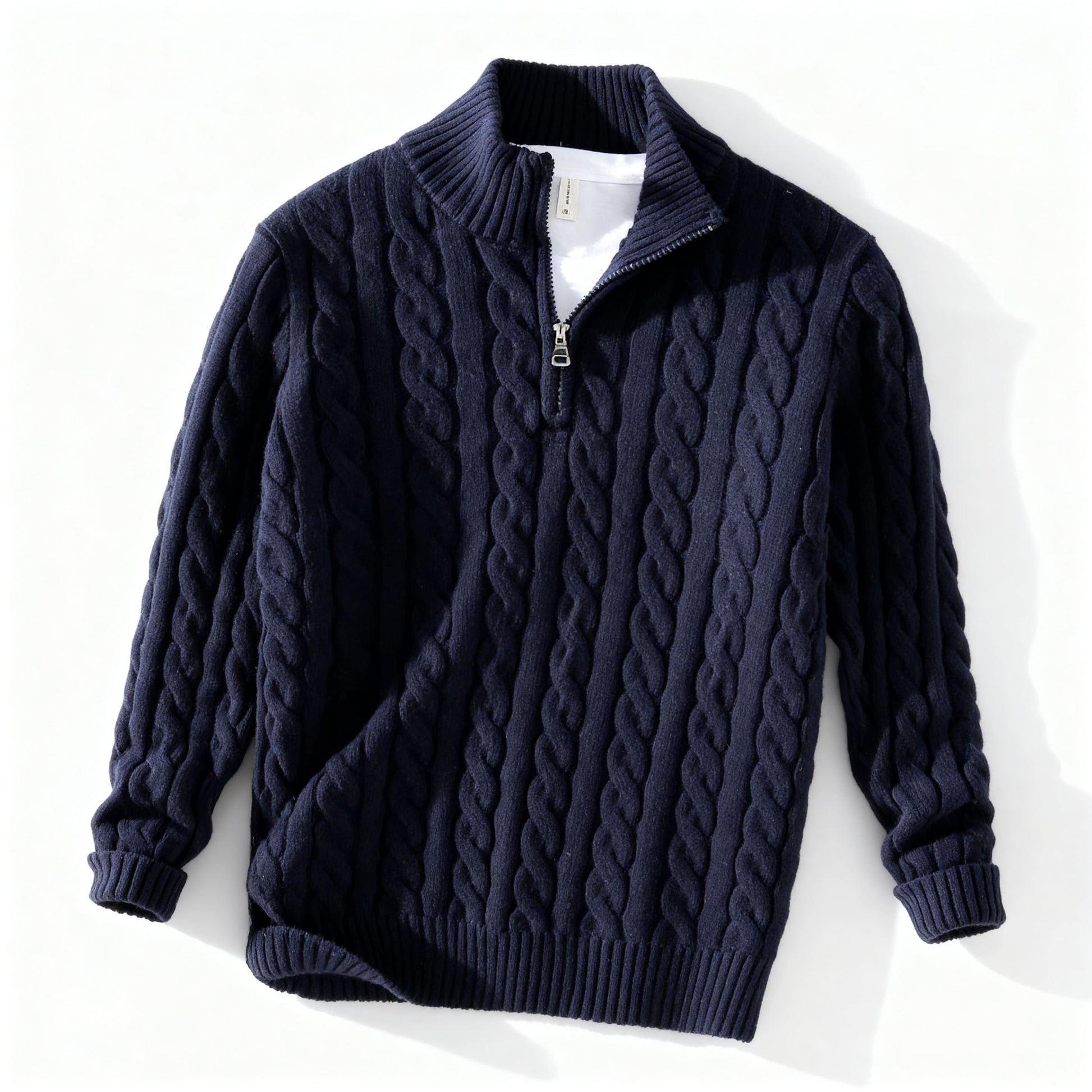 Cosy half-zip pullover sweater for men | Everton -4
