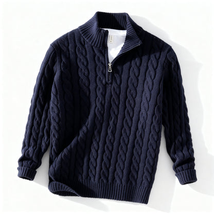 Cosy half-zip pullover sweater for men | Everton -4
