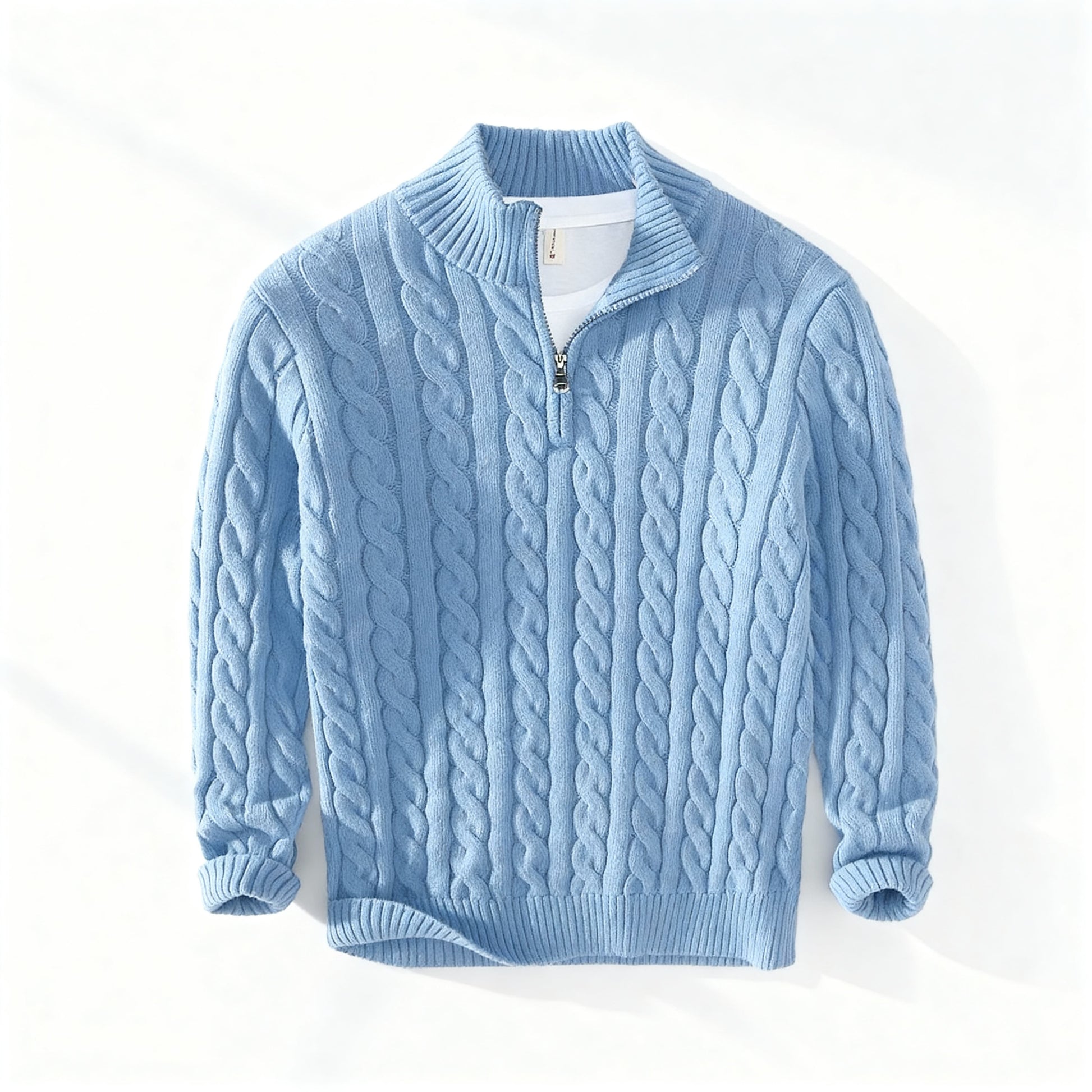 Cosy half-zip pullover sweater for men | Everton -2