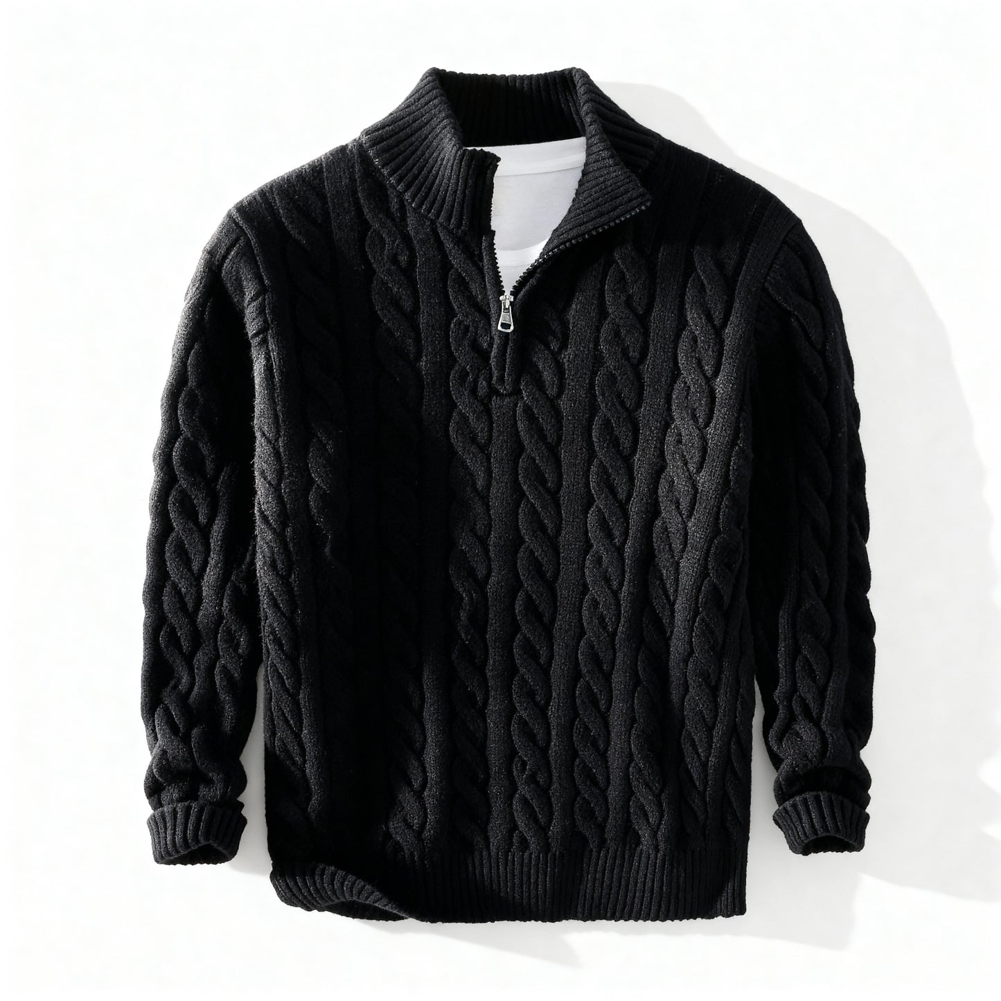 Cosy half-zip pullover sweater for men | Everton -5