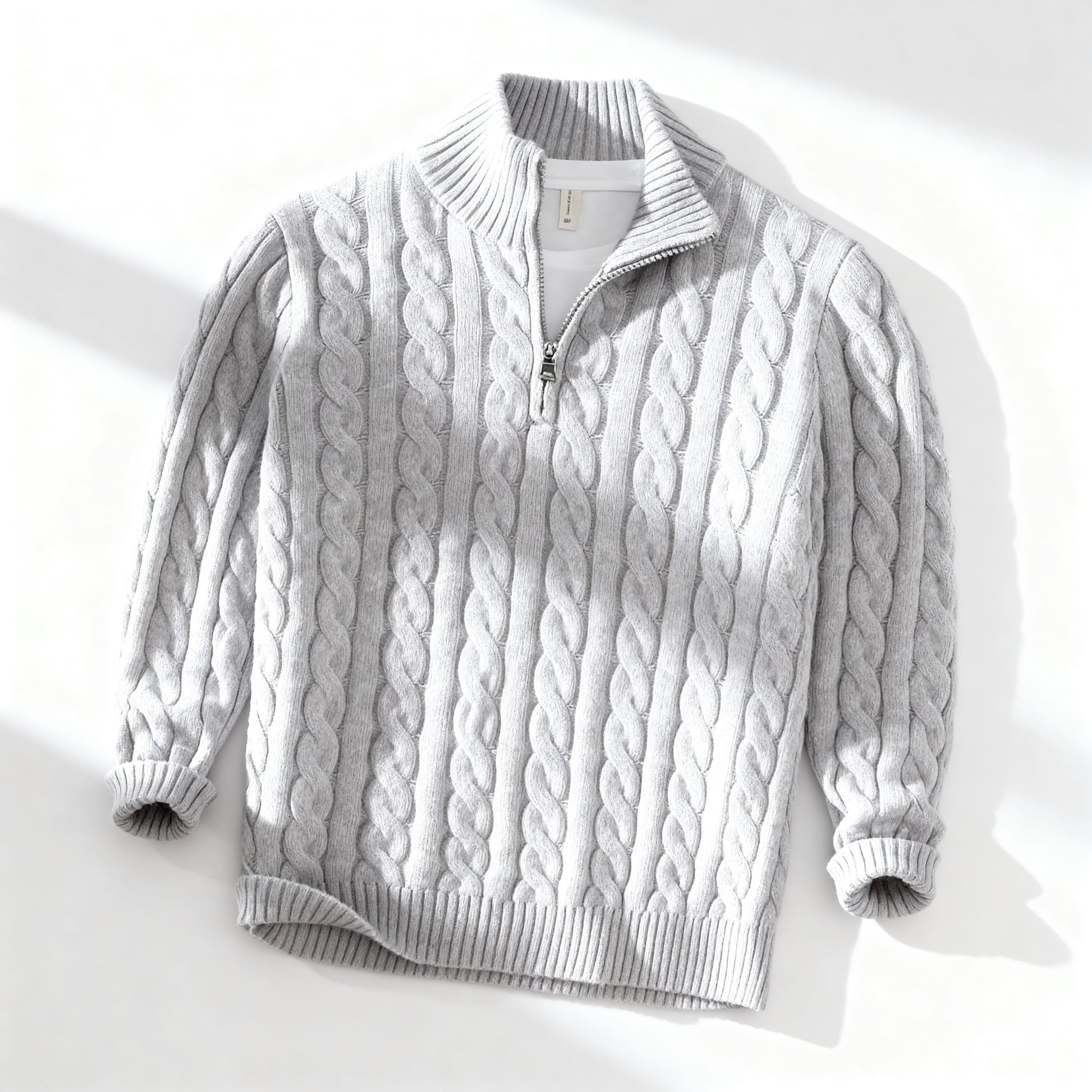 Cosy half-zip pullover sweater for men | Everton -3