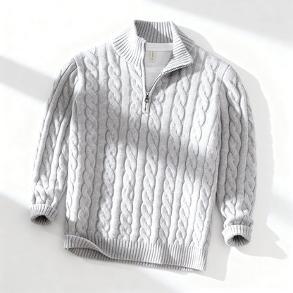 Cosy half-zip pullover sweater for men | Everton -3