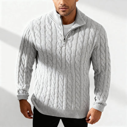 Cosy half-zip pullover sweater for men | Everton -8