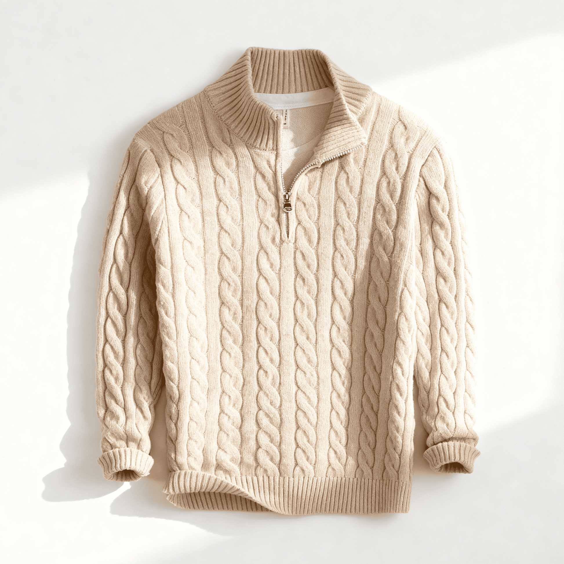 Cosy half-zip pullover sweater for men | Everton -1