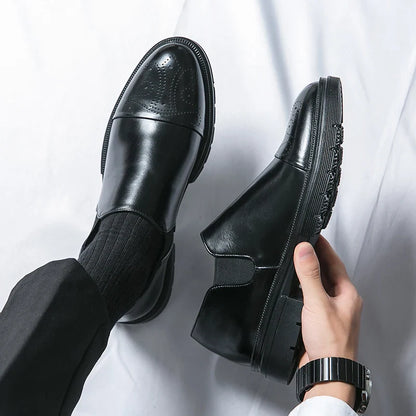 Classic Slip On Panel Dress Shoes for women | Rafael