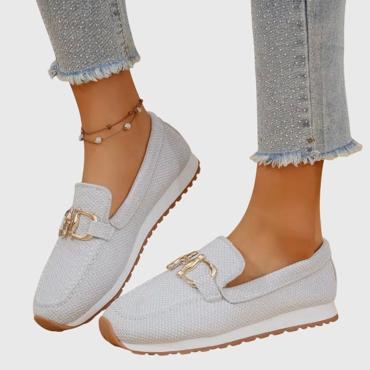 Supportive Classic Slip On Loafers for women | Alessia