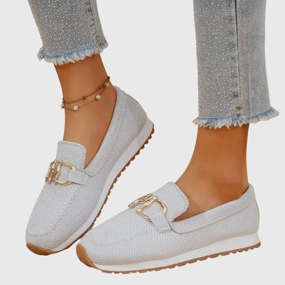 Supportive Classic Slip On Loafers for women | Alessia