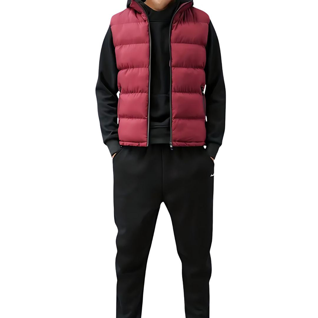 Lightweight waterproof zip-up gilet for men | Orion -2