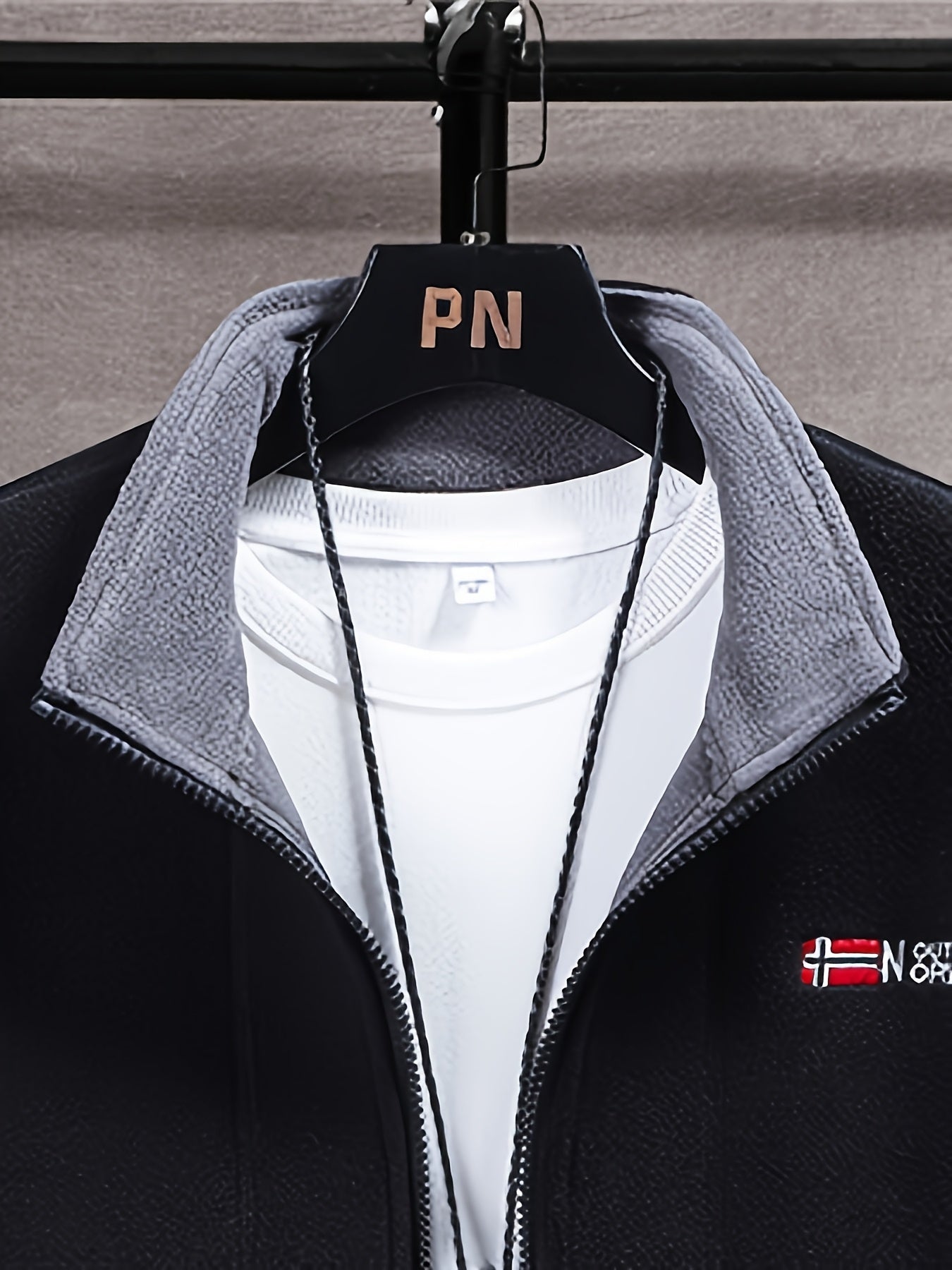 Warm lightweight outdoor fleece jacket for men | Julius -29