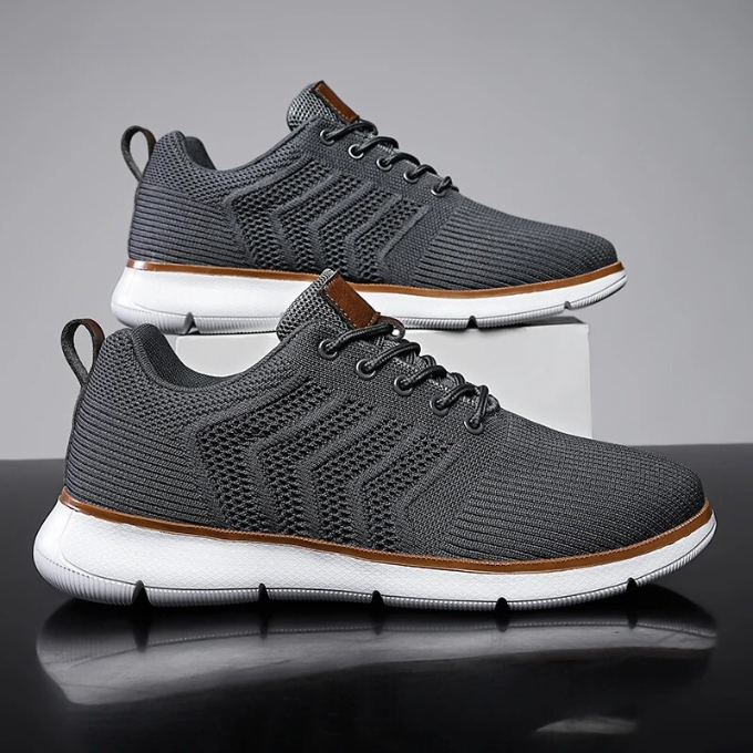 Breathable airmesh everyday trainers for men -7