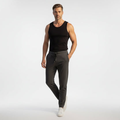 Relaxed fit knit drawstring pants for everyday comfort for men | Aeris