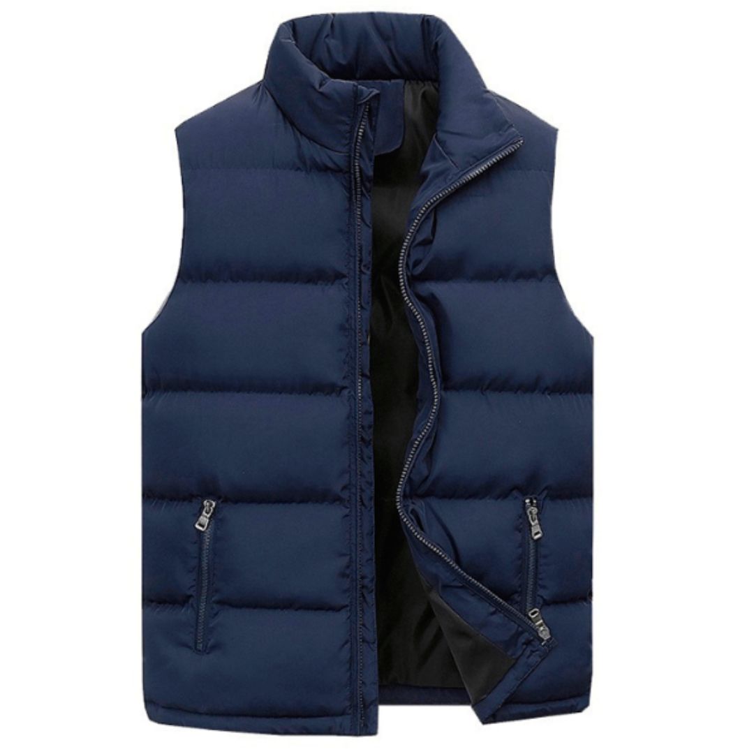 Lightweight waterproof zip-up gilet for men | Orion -4