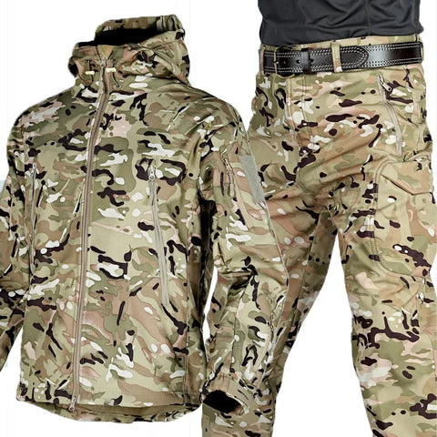 Relaxed tactical co-ord set for men | Wolfpack -4