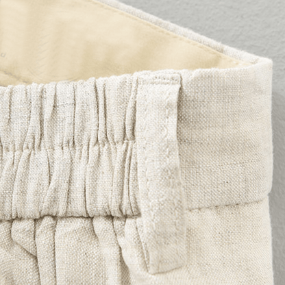 Lightweight tapered warm weather pants with soft waistband for men | Arvello