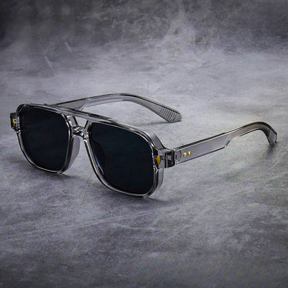 Bold oversized tinted sunglasses for men | Mason -3