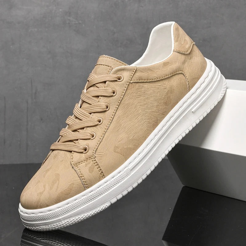 Clean stitched everyday classic sneakers for men | Belmont -8