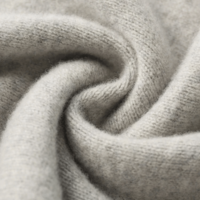 Lightweight refined knit hoodie with minimalist design for men | Caelum