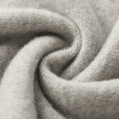 Lightweight refined knit hoodie with minimalist design for men | Caelum
