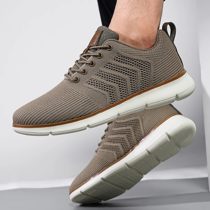 Breathable airmesh everyday trainers for men -4