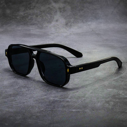 Bold oversized tinted sunglasses for men | Mason -5